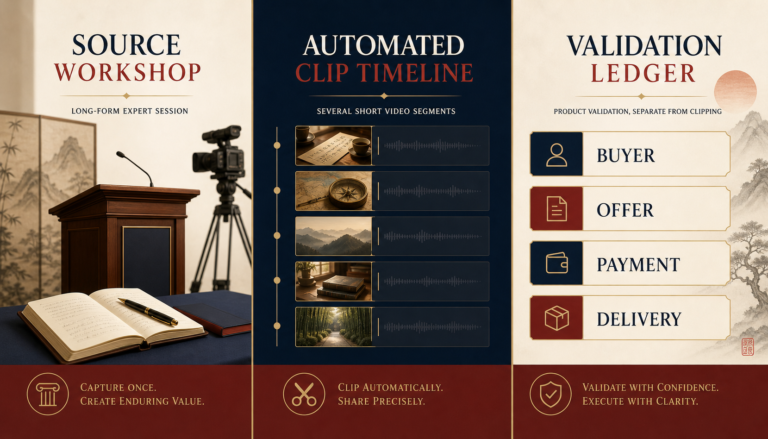 A short-video clipping test separated from full China product validation